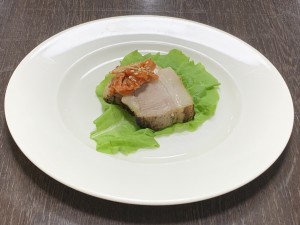 厚切りポークのサムギョプサル