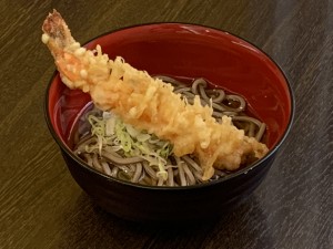 大海老天ぷらそば